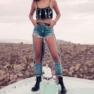 Carmar Ripped Boyfriend Jeans - LF!!!